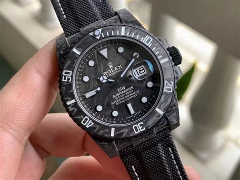 rolex submariner carbon fiber replica|genuine rolex submariner.